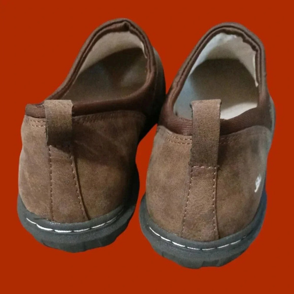 JBU Womens Becca Slip-On Shoes Brown Faux Leather Suede Size 9.5M - Picture 2 of 14